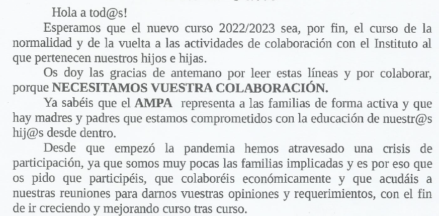 AMPA párrafo 1
